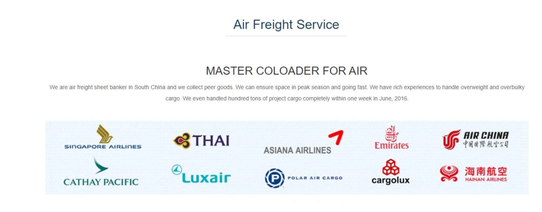 Shipping Logistics Service China to Vietnam Sgn Air Freight