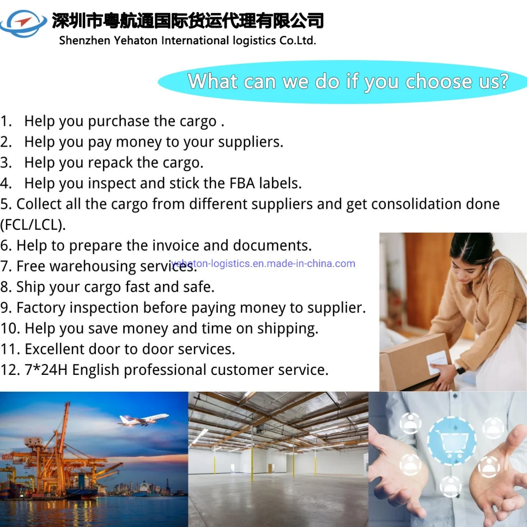 Professional 1688 Wholesale Import Transportation Alibaba Express Delivery LCL Sea Freight Forwarder Agent, Logistics Service Air Cargo Drop Shipping to Us UK