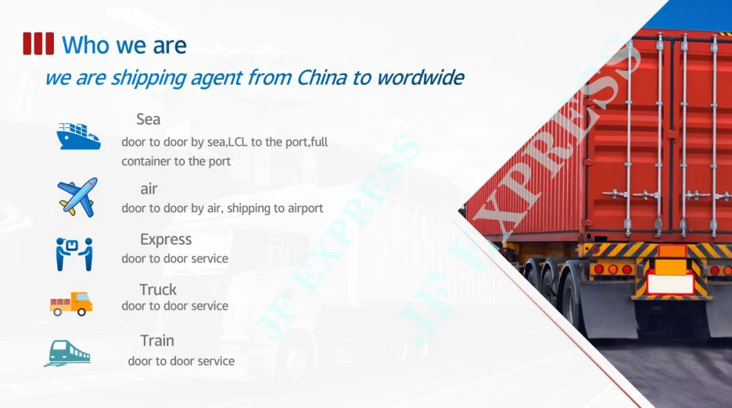 Door to Door Freight Forwarder/Shipping Agent/Sea Freight/Air Freight/Express From China to Wordwide