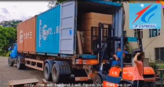 중국에서 태국까지의 도어 투 도어 육상 트럭 운송 및 해상 운송 비용